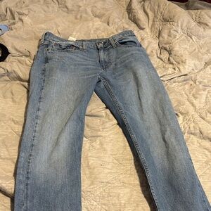 Men's Slim Fit Blue Jeans